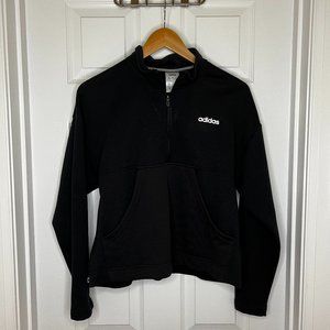Women's Adidas Quarter-zip Sweater with pockets